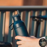 Boîtes de conservation - "Ocean Bottle" la gourde GO (500ml) - Noir obsidienne - OCEAN BOTTLE