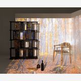 Bookshelves - Burly highboard - WOAK