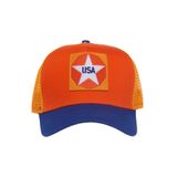 Prêt-à-porter - Robert Indiana "USA" Star Patch Trucker Hat - ROME PAYS OFF
