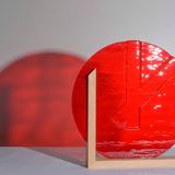 Verre d'art - Vase . TONGA . L . Collection Time - AURORE BOUTER GLASS ART
