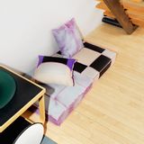 Fabric cushions - Cushion made of Discarded Textiles - JUSLIN MAUNULA