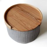 Tables for hotels - Pouf Coffee table bedside table - PANAPUFA
