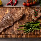 Kitchen utensils - End Grain Teak cutting board - STOLF