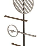 Decorative objects - Aluminum Arc Wall Dec - KUN DECORATE