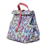 Cadeaux - Sac Isotherme à Repas Papillon aux poignées roses - THE LUNCHBAGS