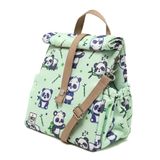Cadeaux - Sac Isotherme à Repas Panda avec poignées beiges - THE LUNCHBAGS