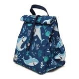 Cadeaux - Sac Isotherme à Repas Requins à manche bleu - THE LUNCHBAGS