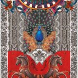 Textile and surface design - Patchwork composition - CACHEMIRE PASSION