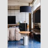 Floor lamps - "GIRO" FLOOR LAMP WITH SWIVEL TABLE - ALESSANDRA DELGADO DESIGN