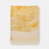 Throw blankets - jacquard throw blanket with "Stucco" pattern - VILLA COMO