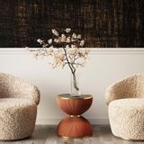 Coffee tables - Side Table Endless Vegas Orange Ø47cm - KARE DESIGN