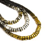 Bijoux - Sautoir YAYOI-KYU-DAI-KIN - CHARCOAL ESKIMEÏT