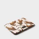 Travel accessories - Leopard recycled laptop sleeve ♻️ - WOUF
