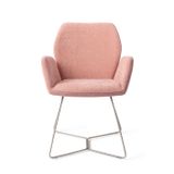 Chaises pour collectivités - Misaki Dining Chair - Anemone, Beehive Steel - JESPER HOME