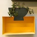 Design objects - Natural slate planter to put on, Ombre Chinoise 4 - LE TRÈFLE BLEU