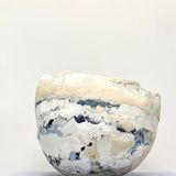 Ceramic - Blue Mixed Art Object 1 - ATELIER ELSA DINERSTEIN