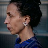 Bijoux - Boucles d'oreilles Fleurs imaginaires - MATHILDE MARTEAU