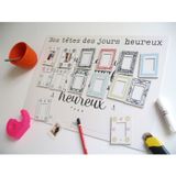 Autres décorations murales - POSTER&CADRES : jour heureux - PATRICIA DORÉ