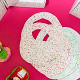 Childcare accessories - Box of 4 constellation bibs - CHARLIE DANS LES ETOILES