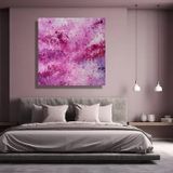 Paintings - Painting Oil Original fine art Silent Cycles No. 27 - MOTI ART & DESIGN
