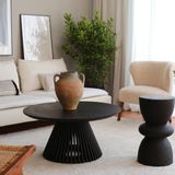 Coffee tables - Cage solid oak coffee table - KOS LIVING