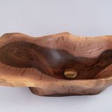 Artistic hardware - Banik, Solid Wood Bathroom Sink/Basin, Original Contemporary Design, Logniture - LOGNITURE