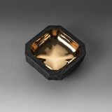 Decorative objects - Cast Bronze Hexagonal Bowl - EAGLADOR