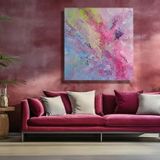 Paintings - Painting Oil Original Silent Cycles No. 48 - 3D - MOTI ART & DESIGN