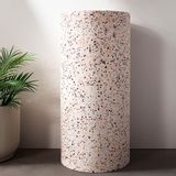 Sinks - Cassandra | Concrete column basin | Sink | Terrazzo finish - SYNK