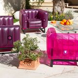 Lawn armchairs - YOMI| LIMITED EDITION ” OPEN BAR PINK ” - Armchair - MW DESIGNER FURNITURE