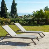 Fauteuils pour collectivités - Aluminium Sunbeds - SUNSO