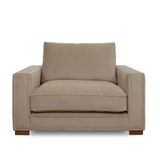 Sofas for hospitalities & contracts - Byron | Loveseat Armchair - CREARTE COLLECTIONS