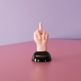 Gifts - MIDDLE FINGER SOLAR FIGURINE - LA CHAISE LONGUE DIFFUSION/LE STUDIO