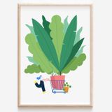 Affiches - Affiche La Jardinerie - LAVILLETLESNUAGES