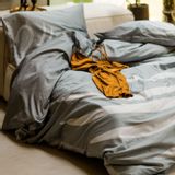 Bed linens - Bed set - King Size - Swan Print - by Nadine - SUNNYBEDS