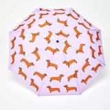 Apparel - Dachshund Dog Lilac Eco-friendly Umbrella - ORIGINAL DUCKHEAD