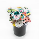 Decorative objects - Carioca - ceramic flowers bouquet - ZENA