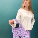 Caskets and boxes - Chunky knit purse bag - PANAPUFA