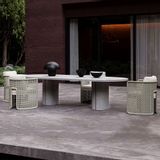 Tables de jardin - Ensemble de salle à manger Miura-bisque - SNOC