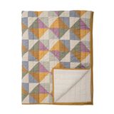 Plaids - Crewe Quilt, Jaune, Coton OEKO-TEX®  - BLOOMINGVILLE