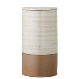 Food storage - Okan Jar w/Lid, Brown, Stoneware  - BLOOMINGVILLE