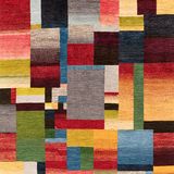 Design carpets - Mondrianesque Squares Revisited 5, Squares Revisited Collection - ZOLLANVARI INTERNATIONAL