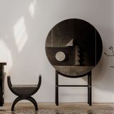 Decorative objects - Black Cabinet - SQUARE DROP