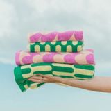 Tissus - Tapis de bain, serviettes et savons - TARTA GELATINA