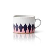 Mugs - Liquid Treasure Tea Cup with Saucer - REFLECTIONS COPENHAGEN
