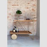 Trolleys - JORGE BAR CART - ALESSANDRA DELGADO DESIGN