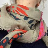 Foulards et écharpes - Écharpes en Laine Les Belles Vagabondes - LES BELLES VAGABONDES