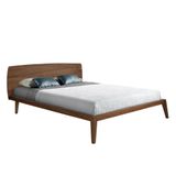 Beds - Walnut bed - ANGEL CERDÁ