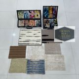 Tapis sur-mesure - Échantillons de tapis Color Poms Boxes, emballage gratuit : le tapis p - INDIAN RUG GALLERY