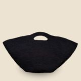 Bags and totes - BLACK CRUISE RAFFIA BAG - AMARRÉ